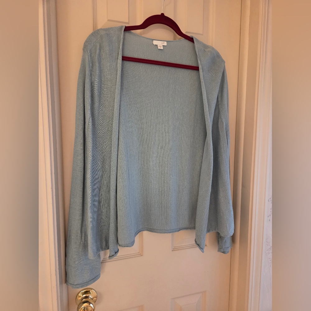 J. Jill Soft Blue Women's Cardigan